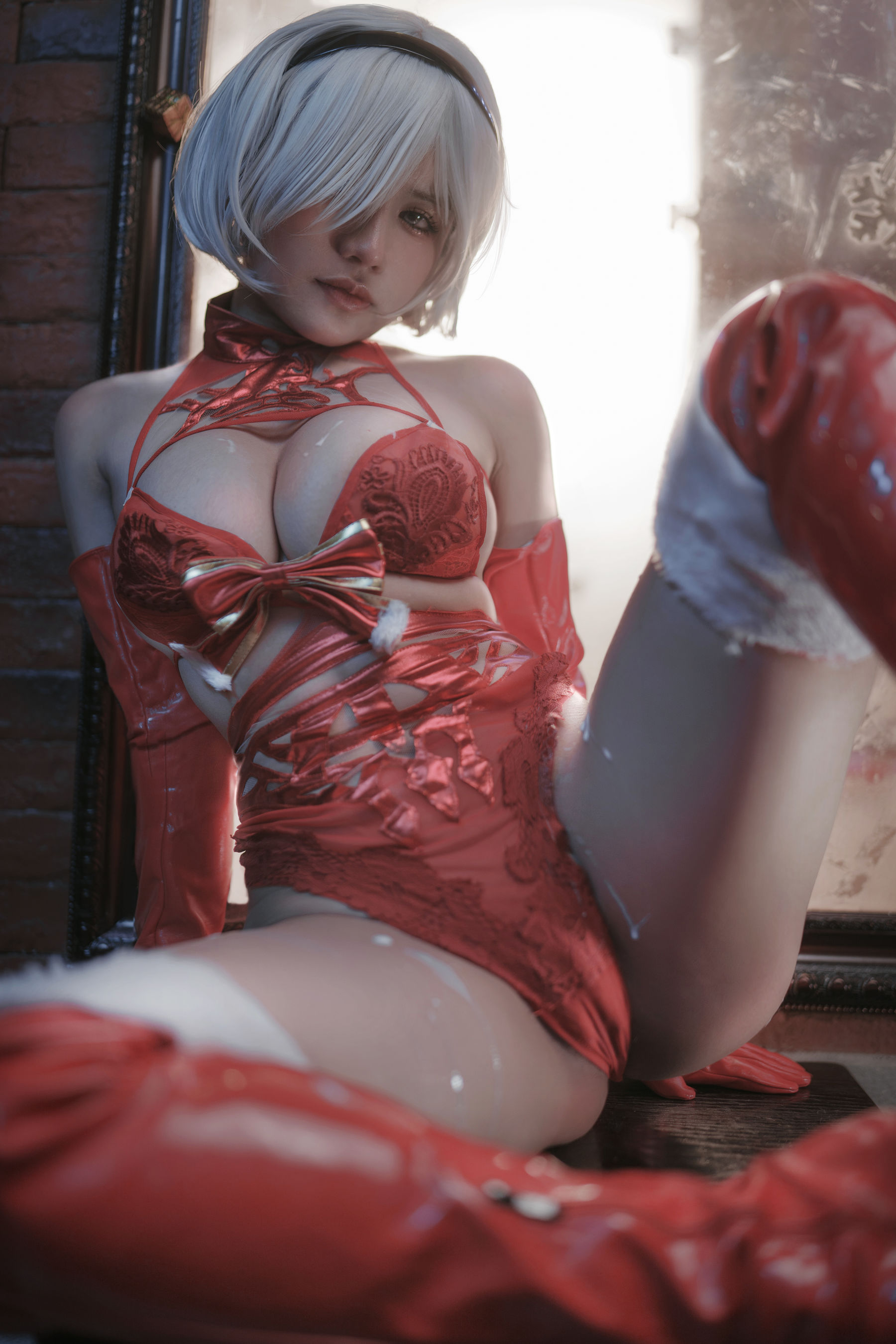 一笑芳香沁–2B圣诞写真套图插图2